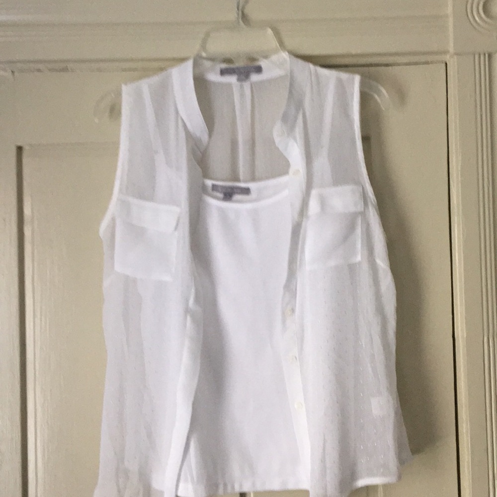 Dress shirt. 2 piece.